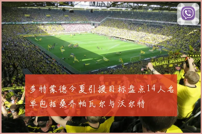 多特蒙德今夏引援目标盘点14人名单包括桑乔帕瓦尔与沃尔特